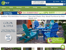 Tablet Screenshot of polywood-furniture.com
